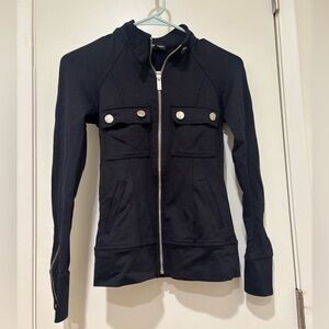 bebe Black Utility Jacket for Women